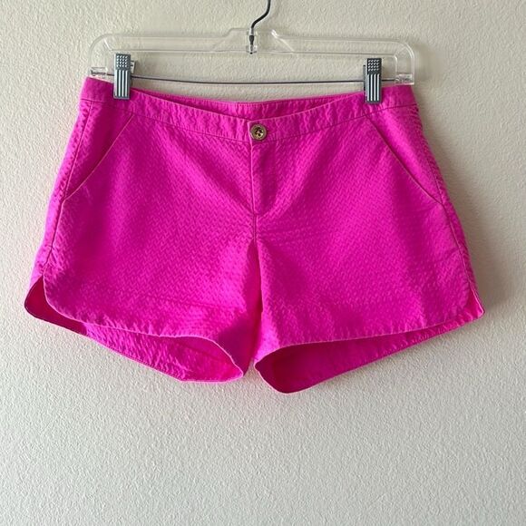 Lilly Pulitzer Adie Hot Pink Shorts - Picture 1 of 10
